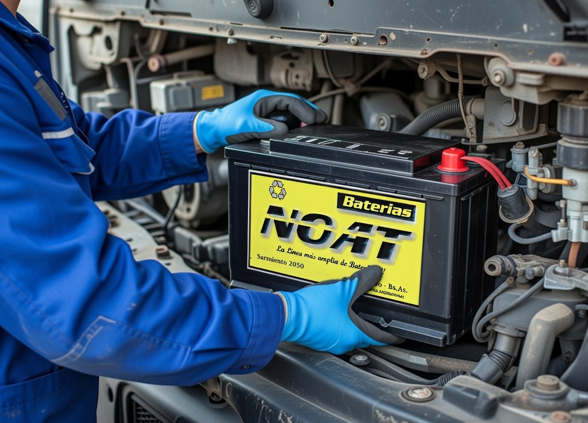 Instalación profesional de batería